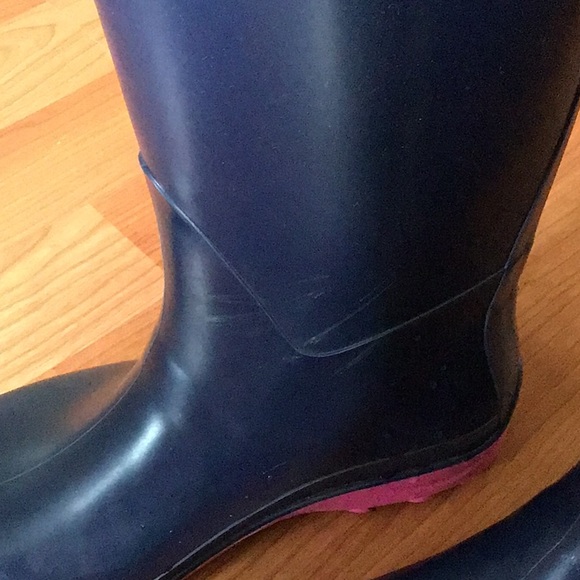 Women’s Kamik Rainboots Blue and Pink - Picture 6 of 7